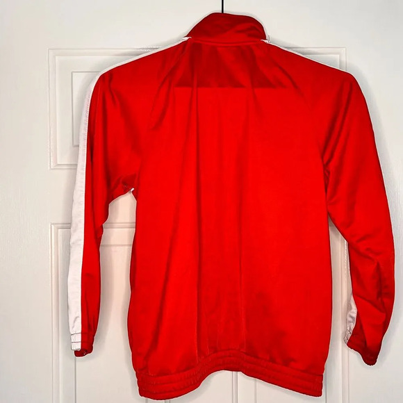 Washington Nationals MLB Red Track Jacket By Team Athletics Kids Size 8-10 - Picture 2 of 4